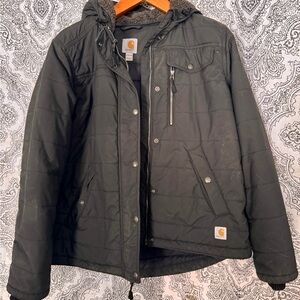 Carhartt Black Quilted Jacket